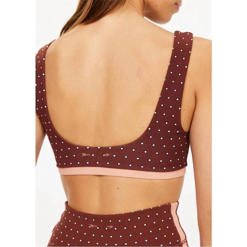 THE UPSIDE maho harlow bra in polka dots Size 8